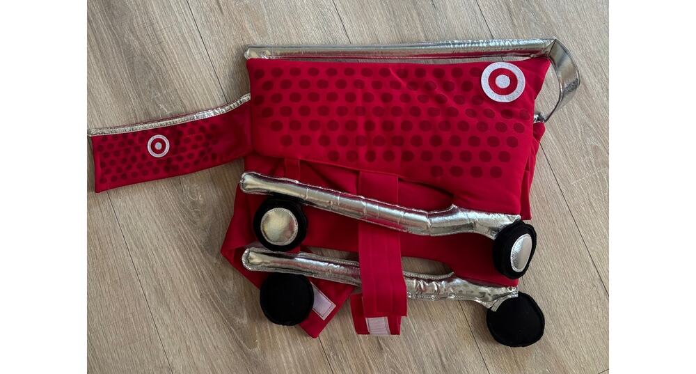 Target Halloween Dog Costume Medium Red Shopping Cart